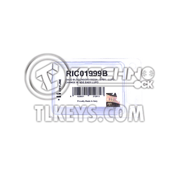 Keyline Easy and Lupo Cutter Shaft Nut RIC01999B spare parts